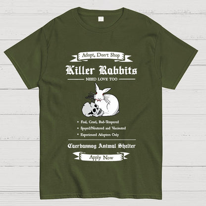 Adopt a Killer Rabbit Geek T-Shirt