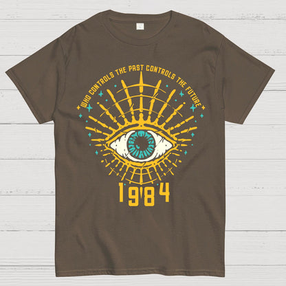 1984 George Orwell Control The Future Geek T-Shirt