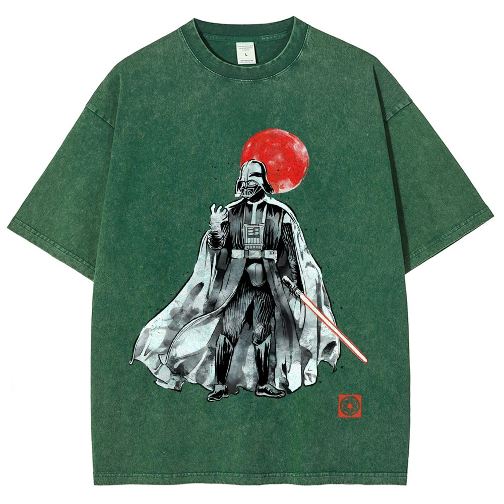 Dark Lord Sumi-E Vintage Distressed T-shirt