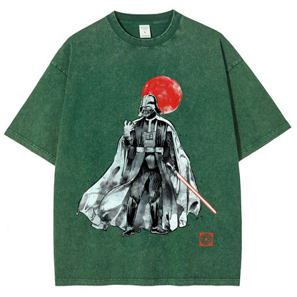 Dark Lord Sumi-E Vintage Distressed T-shirt