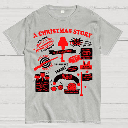 Christmas Story Quotes Geek T-Shirt