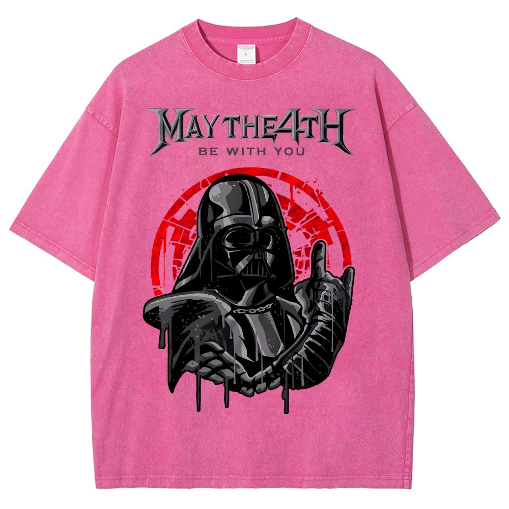 May 4 Metal Vintage Distressed T-shirt