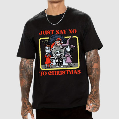 Say No to Christmas Geek T-Shirt