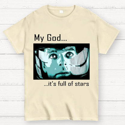 My God t's full of stars! Unisex Geek T-Shirt