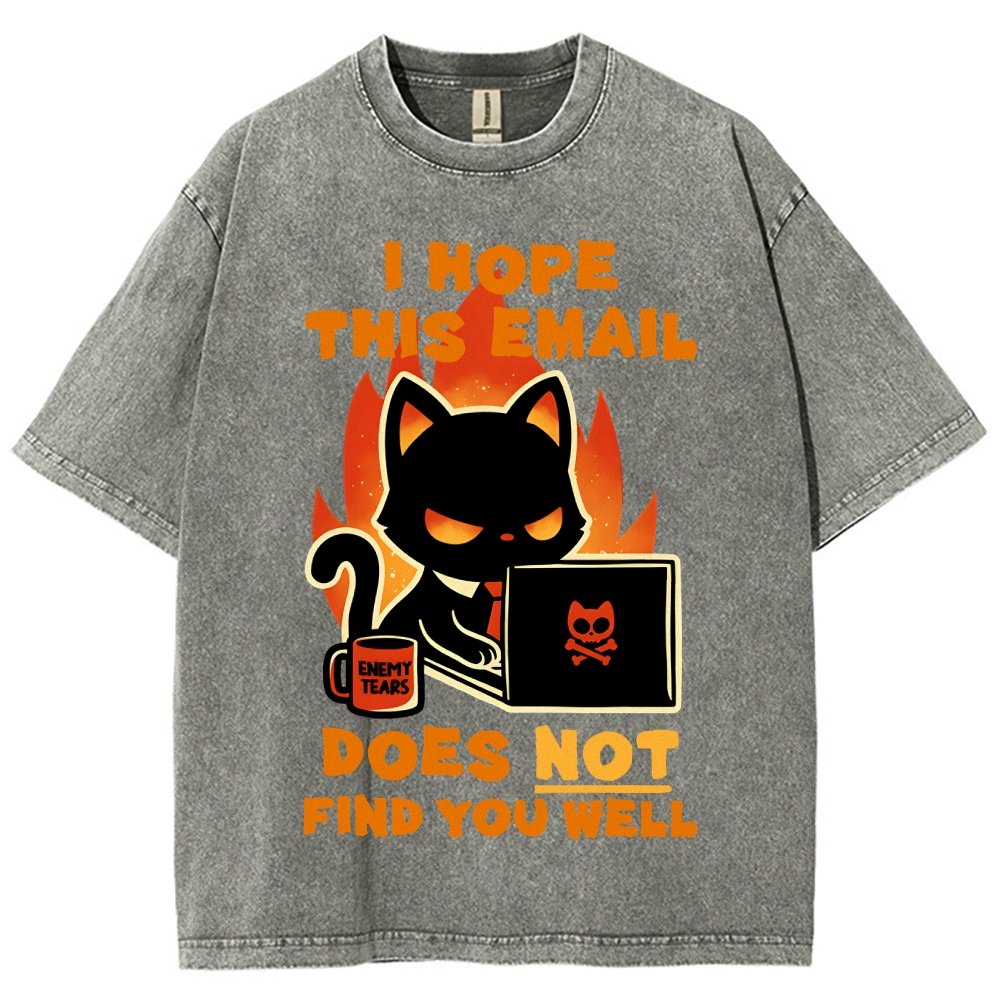 Fur-mal Wishes Vintage Distressed T-shirt