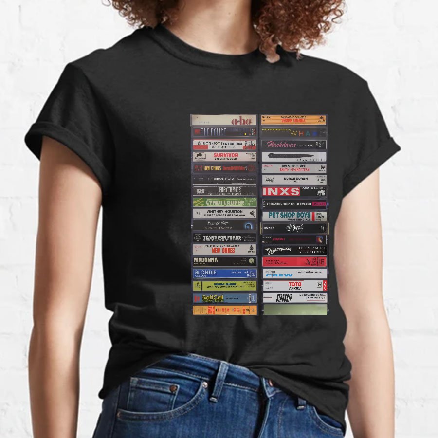 Classic Cassette Tape Geeky T-Shirt