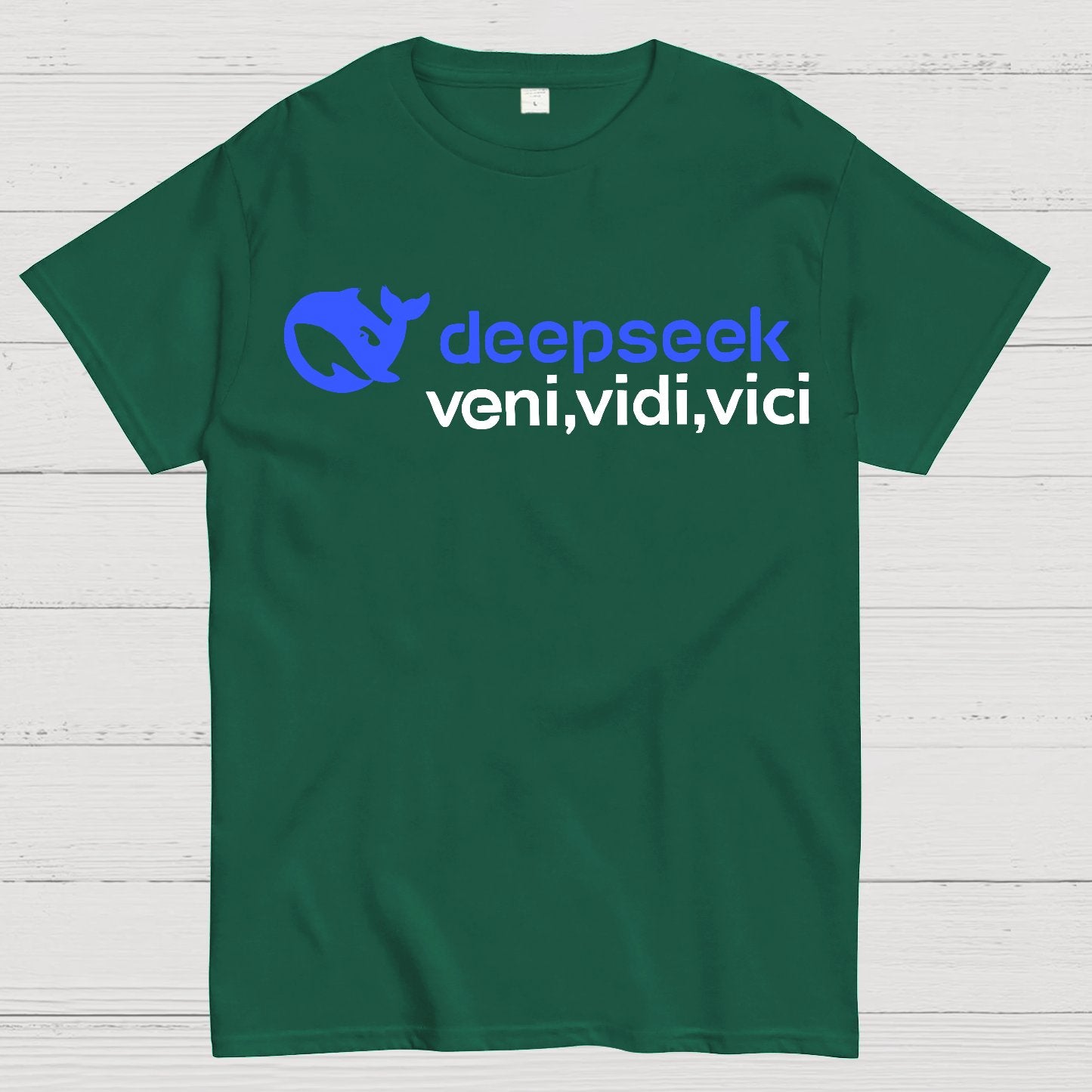 Deepseek R1 Graphic Geek T-Shirt