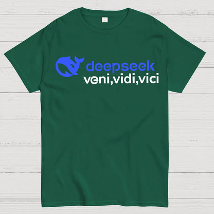 Deepseek R1 Graphic Geek T-Shirt