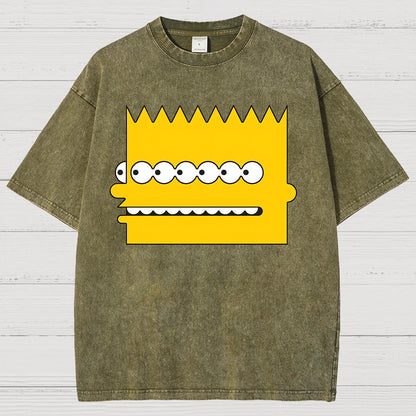 Multi Multi Funny Nerd Vintage Distressed T-shirt