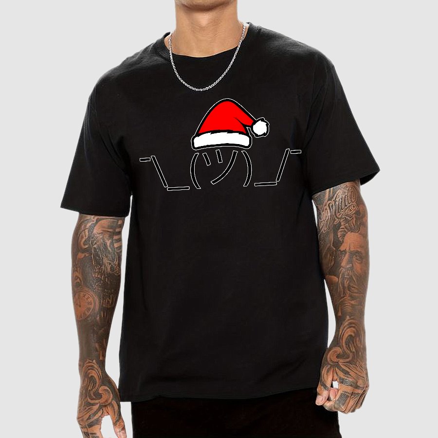 Christmas Shrug Geek T-Shirt