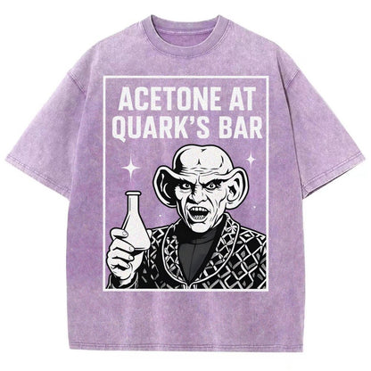 ACETONE AT A SPACE BAR Vintage Distressed T-shirt