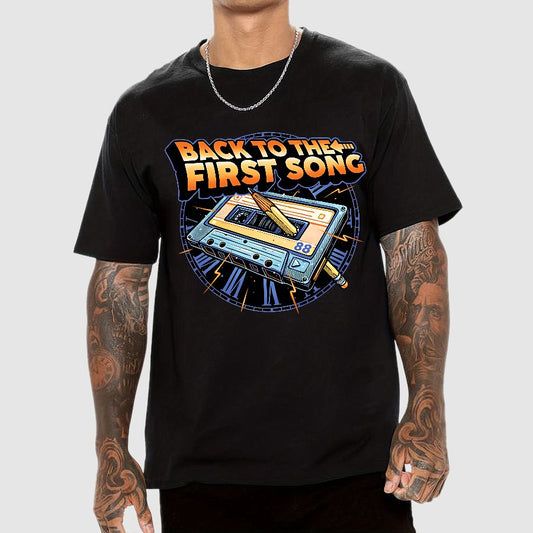 Back to the First Song Geek T-Shirt