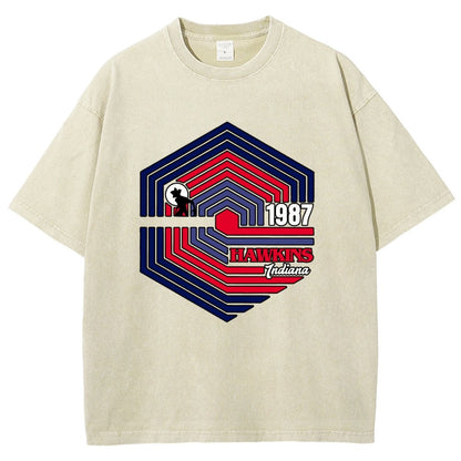 Stranger 87 Vintage Distressed T-shirt