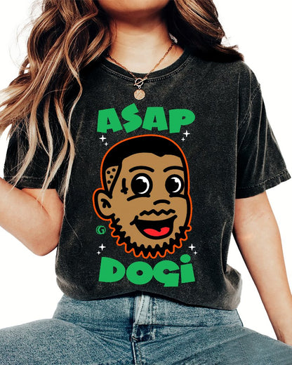 Asap Dogi! Sarcasm Vintage Distressed T-shirt