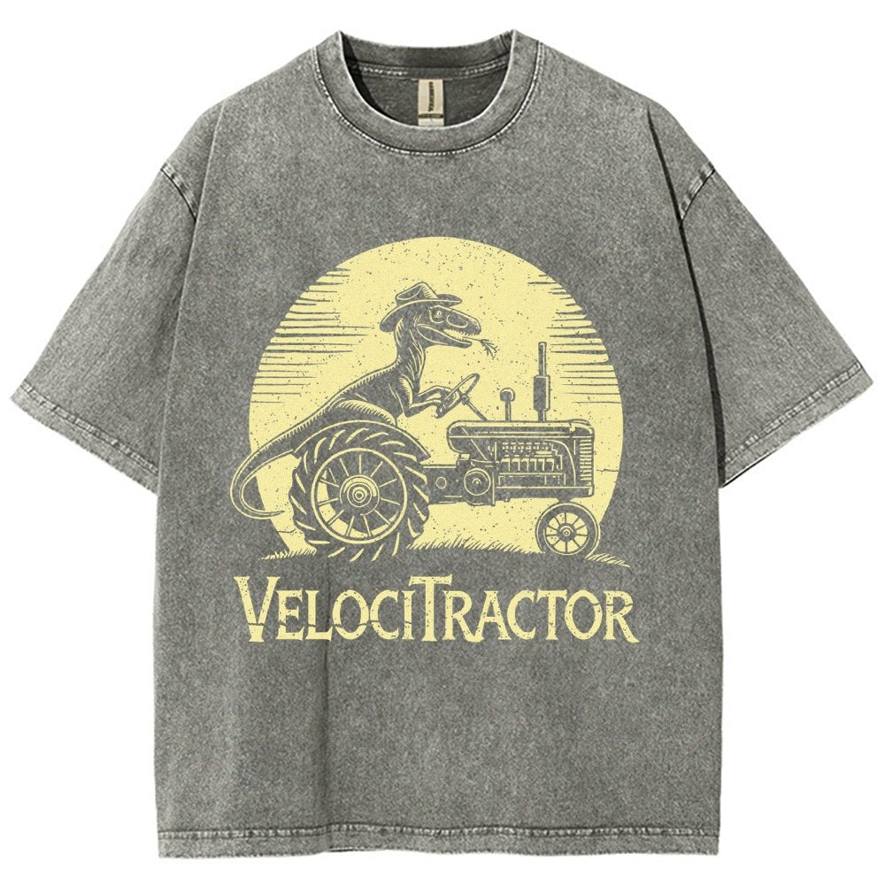 VelociTractor Vintage Distressed T-shirt