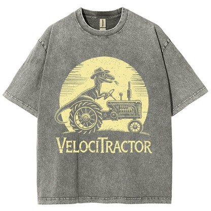 VelociTractor Vintage Distressed T-shirt