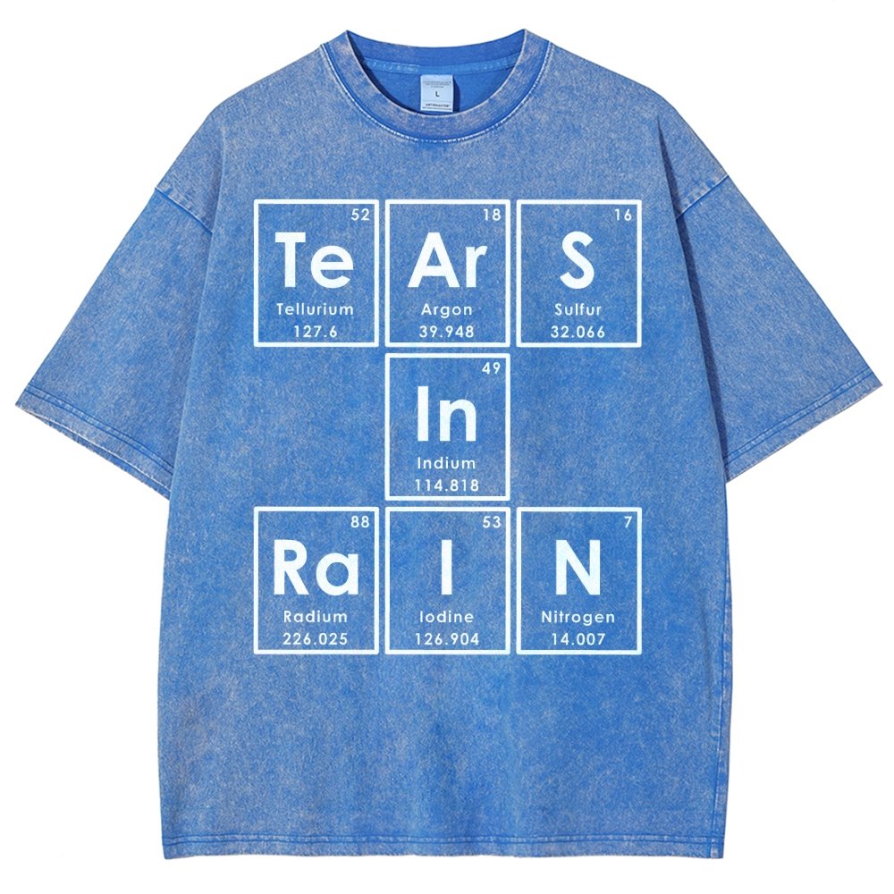 TeArS In RaIN Essential Vintage Distressed T-shirt