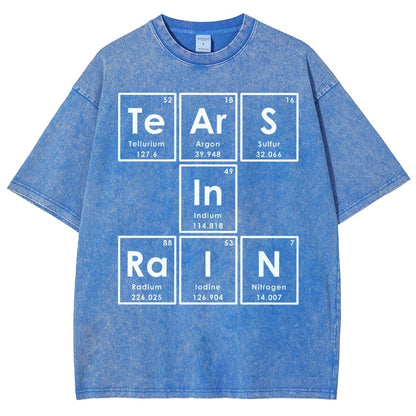 TeArS In RaIN Essential Vintage Distressed T-shirt