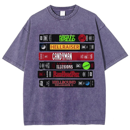 VHS Barker Vintage Distressed T-shirt