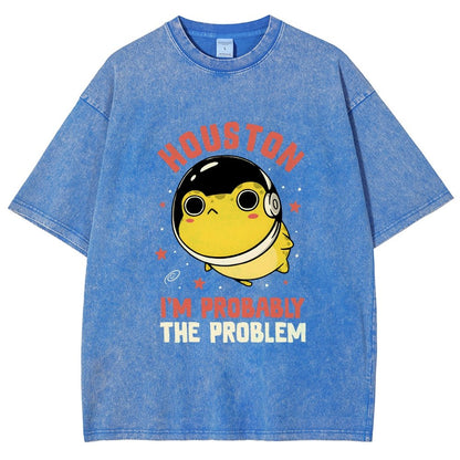 Houston Im Probably The Problem Vintage Distressed T-shirt