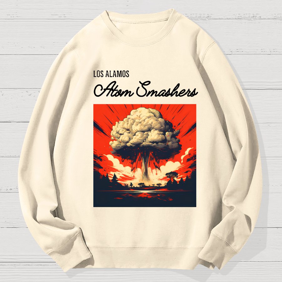 Los Alamos Atom Smashers Geek Cotton Sweatshirt