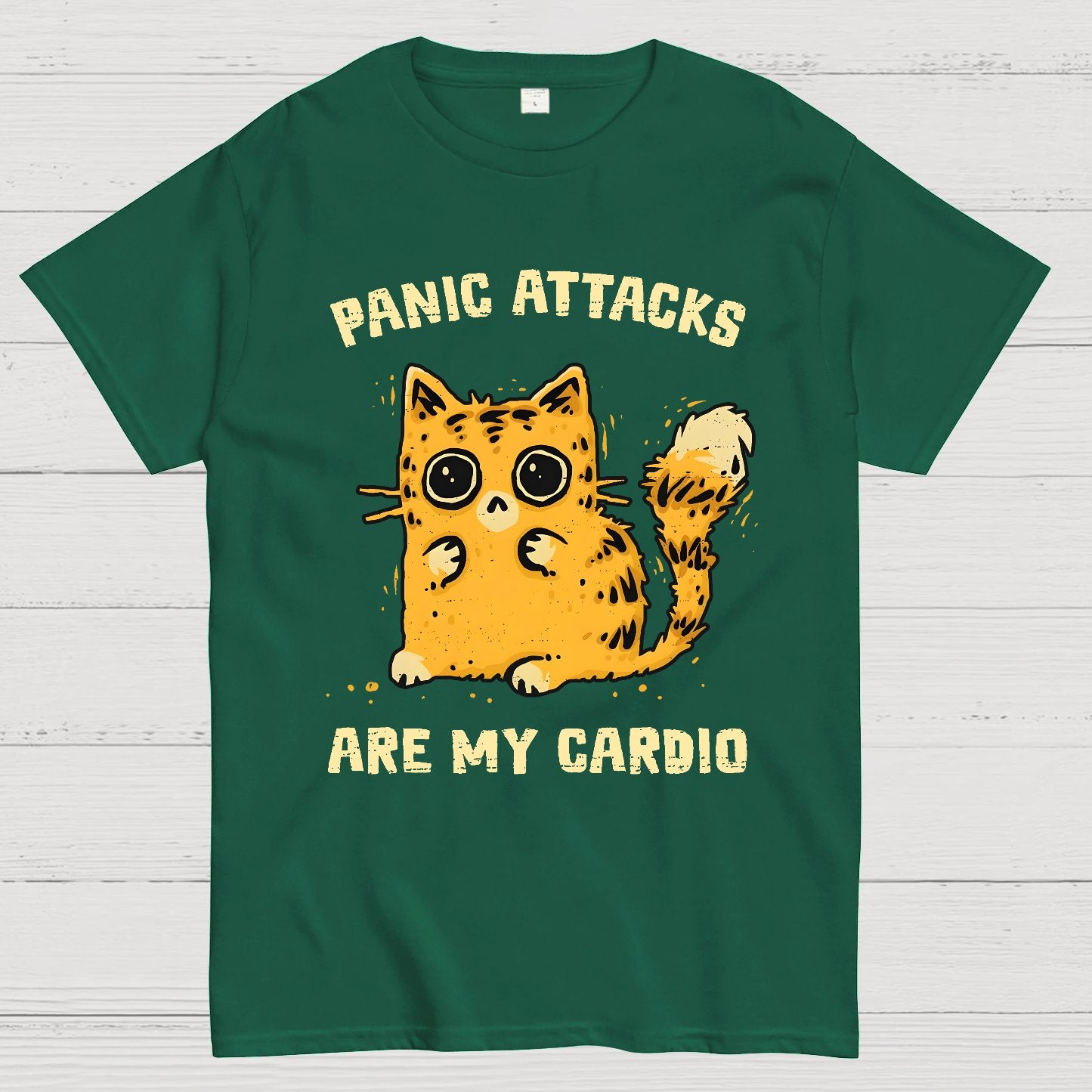 Panic Attacks Are My Cardio Geek T-Shirt