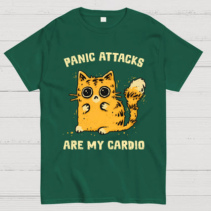 Panic Attacks Are My Cardio Geek T-Shirt