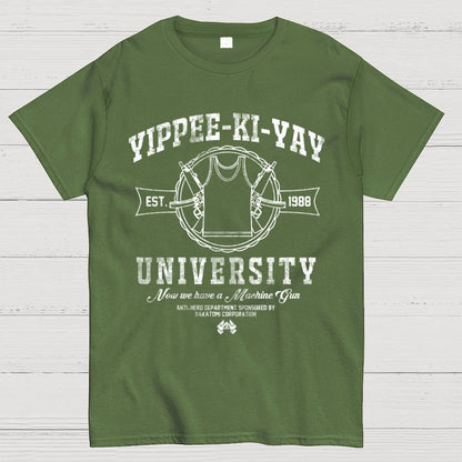 Yippee-Ki-Yay University Geek T-Shirt