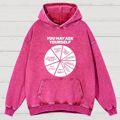 Techno Apocalypse Vintage Distressed Hoodie