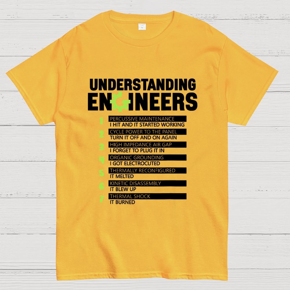 Understanding Engineers Geek T-Shirt