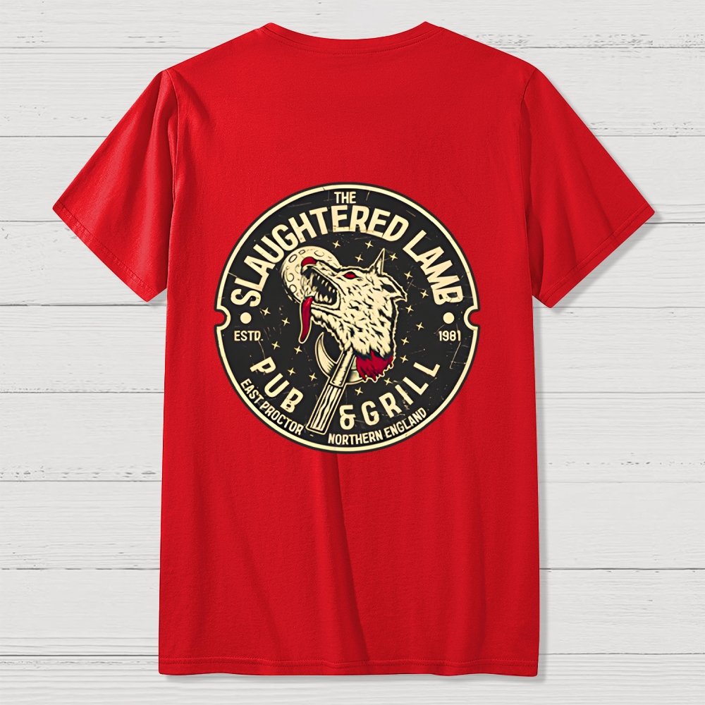 The Mysterious Abode Unisex Front And Back Printing Geek T-Shirt