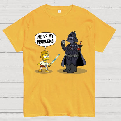 Me vs My Problems Humorous Geek T-Shirt