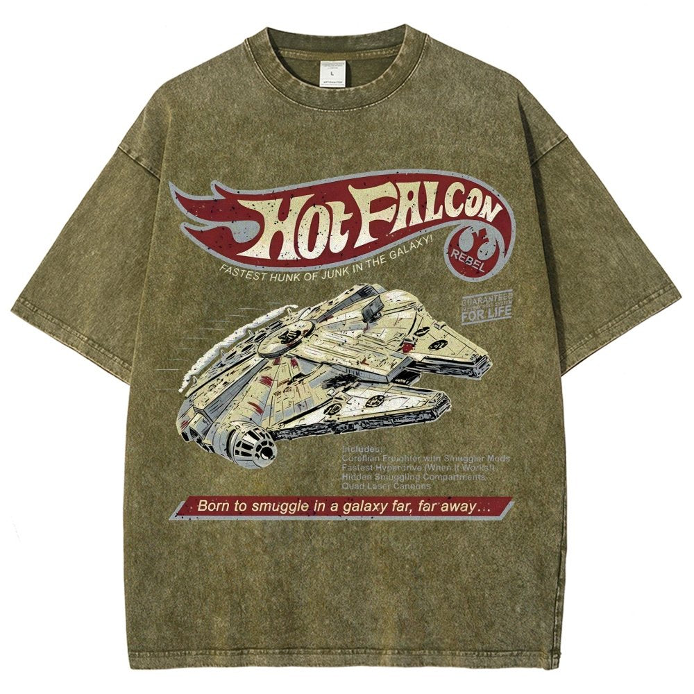 Hot Falcon Vintage Distressed T-shirt