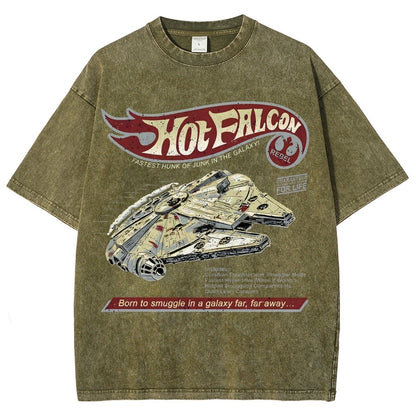 Hot Falcon Vintage Distressed T-shirt