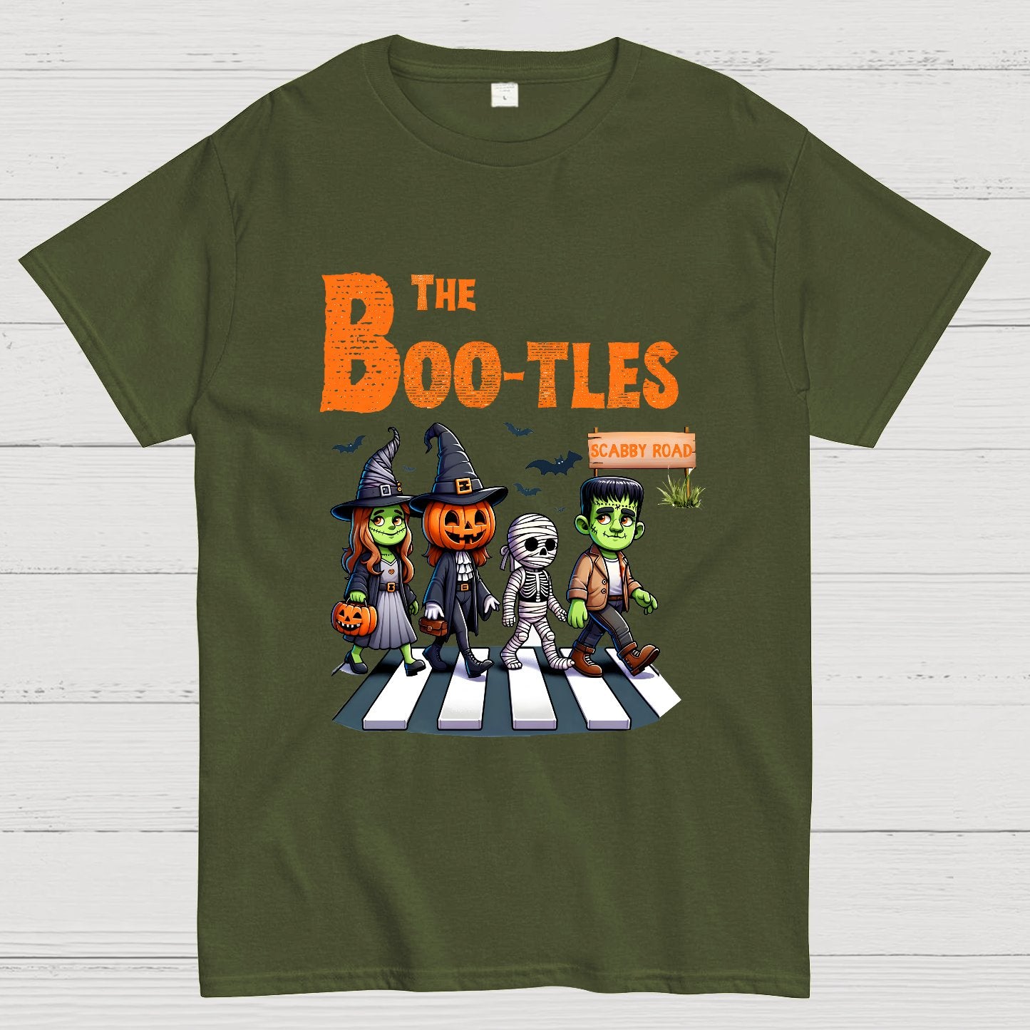 The Boo-tles Halloween Geeky T-Shirt