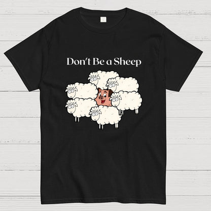 Don't Be a Sheep Geek T-Shirt