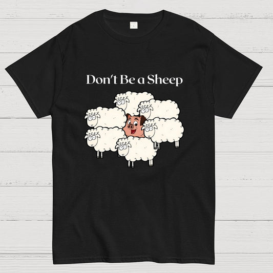 Don't Be a Sheep Geek T-Shirt