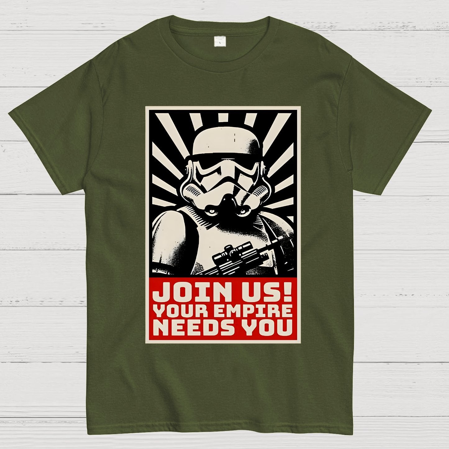Join Us Your Realm Needs You Geek T-Shirt