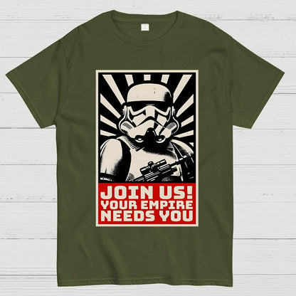 Join Us Your Realm Needs You Geek T-Shirt