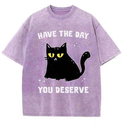 Karma Kitten Vintage Distressed T-shirt