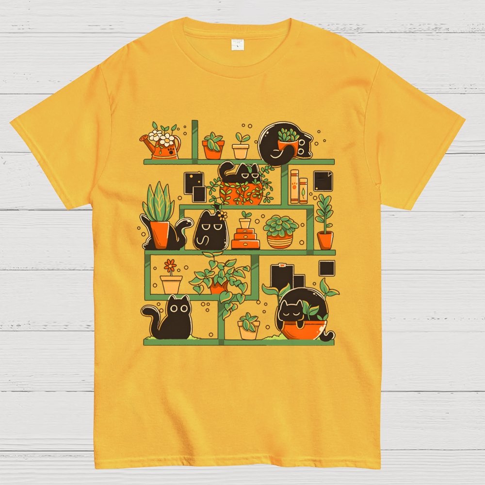 Kitten Garden Geek T-Shirt
