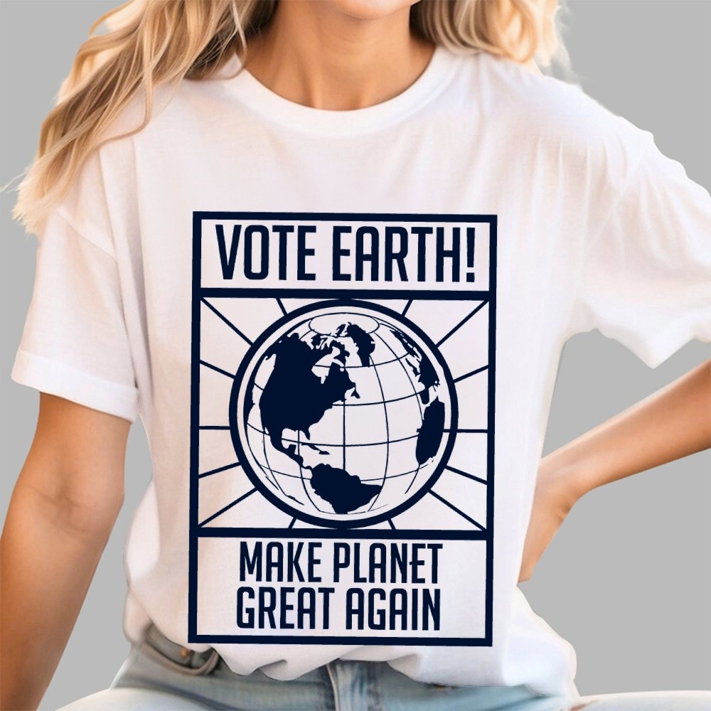 Vote Earth Unisex Geek T-Shirt