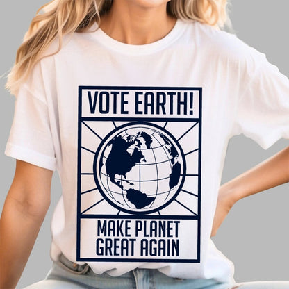 Vote Earth Unisex Geek T-Shirt