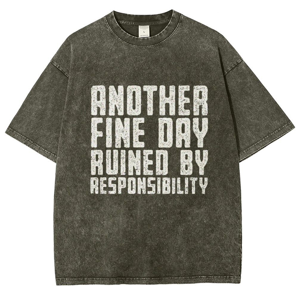 Another Fine Day Vintage Distressed T-shirt