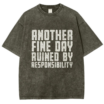 Another Fine Day Vintage Distressed T-shirt