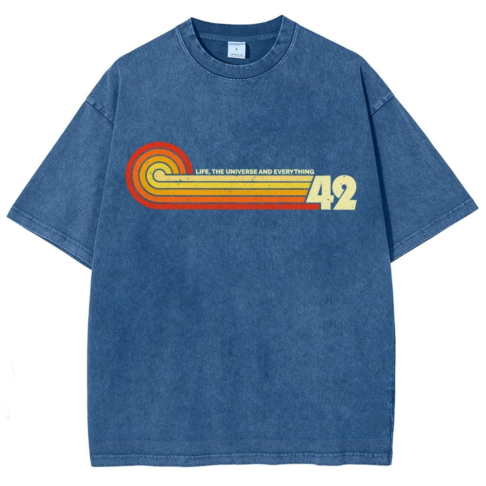 Answer Vintage Distressed T-shirt