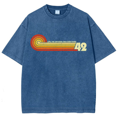 Answer Vintage Distressed T-shirt