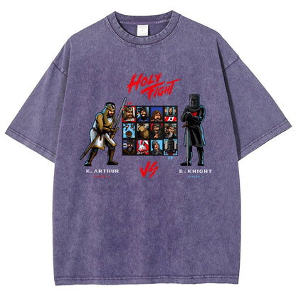 Holy Fight Vintage Distressed T-shirt