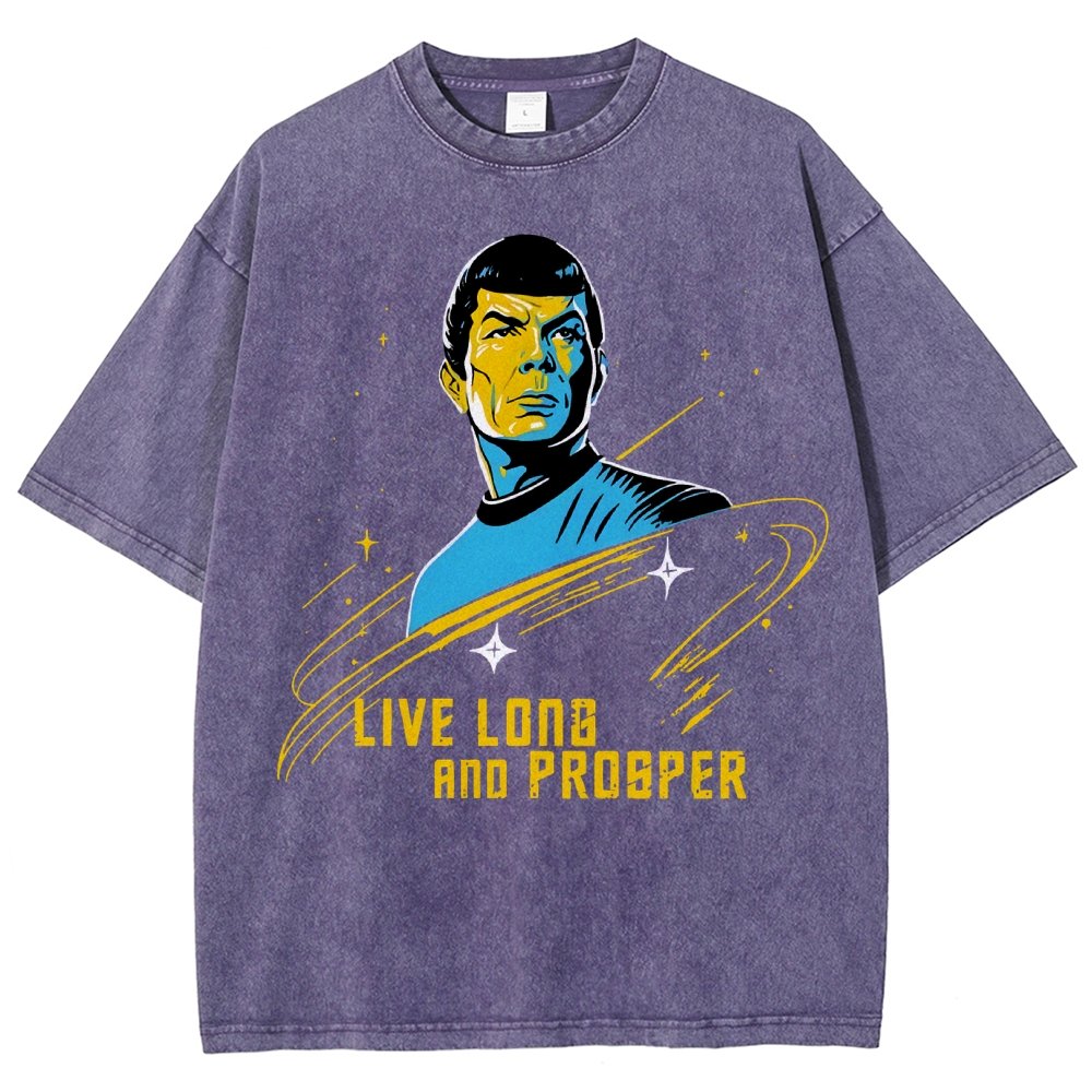 Live long and prosper Vintage Distressed T-shirt