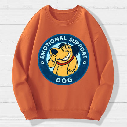 Dog Support Or Not? Geek Cotton Sweatshirt